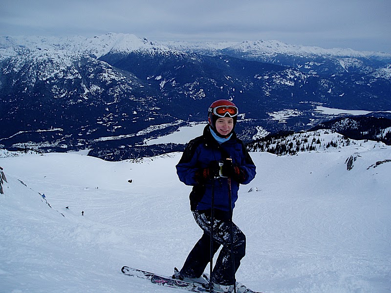 Ingrid at Whistler Bowl 2009