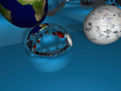Mirror Ball comptuer graphic