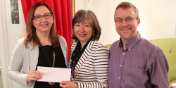 Photo: Diane Horton, Senior Lecturer, Julie Chan, IBM and Paul Gries, Senior Lecturer and Associate Chair of Undergraduate Studies