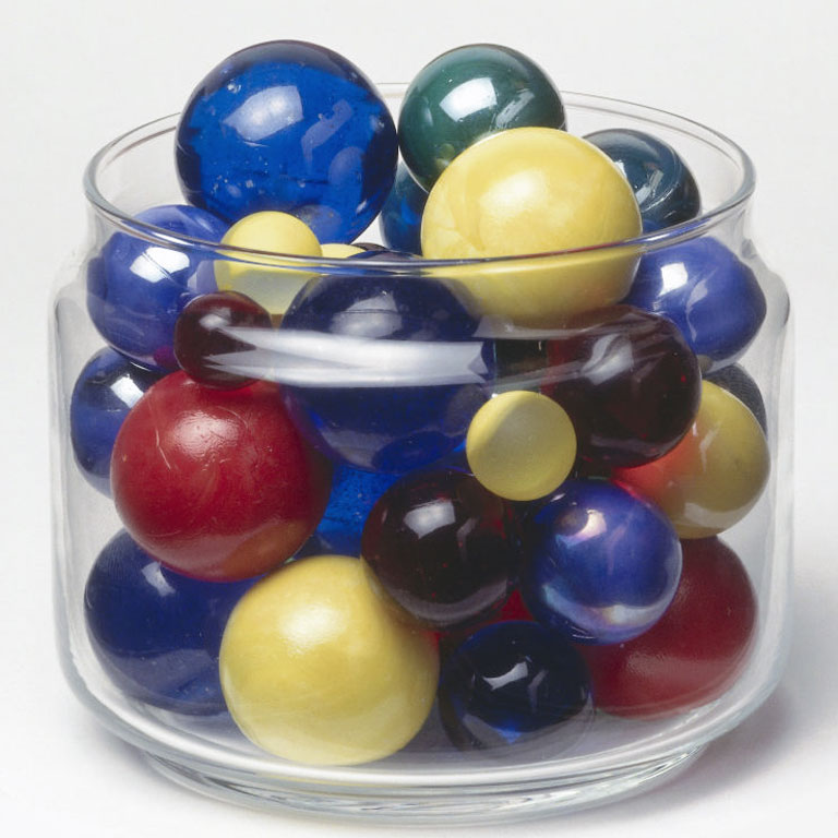 Marbles In Jar