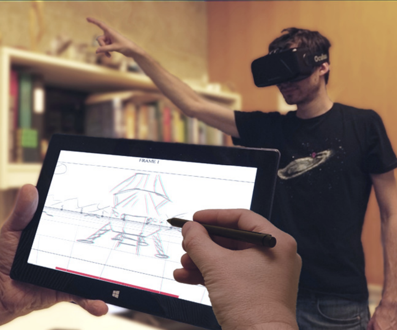 Thumbnail for 'Multi-Device Storyboards for Cinematic Narratives in VR'