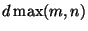 $ d\max(m,n)$