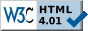 [Valid HTML 4.01 Transitional]