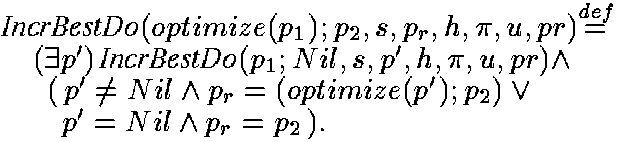<i>incrBestDo(optimize(p1);p2,s,h,p,pi,u,pr)</i>