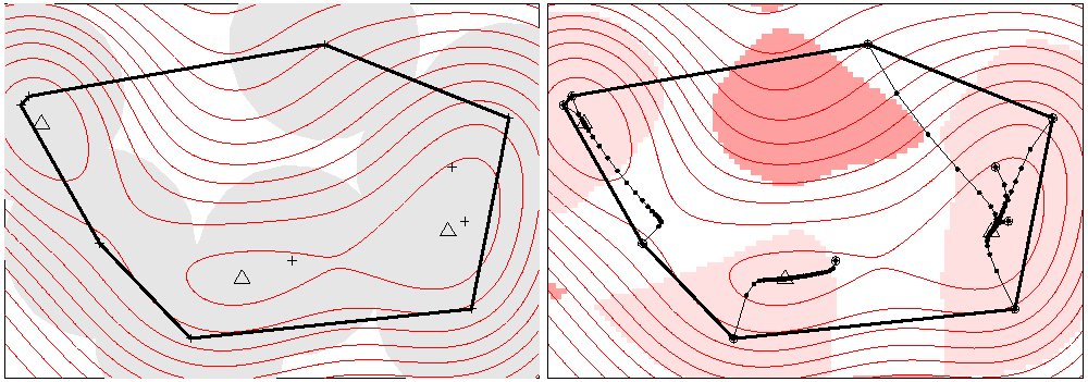 [Picture demonstrating the mode-finding algorithms]