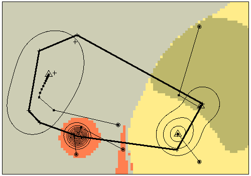 [Picture demonstrating the domains of convergence]