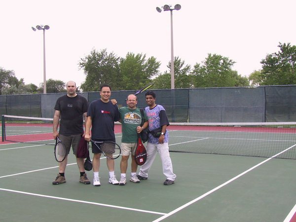 06 - Tarek, Roger, me and Ferdi - Sep 2003.JPG