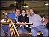 64 - With Gisele in the airport before her trip back to Brasil - Feb 2004.JPG