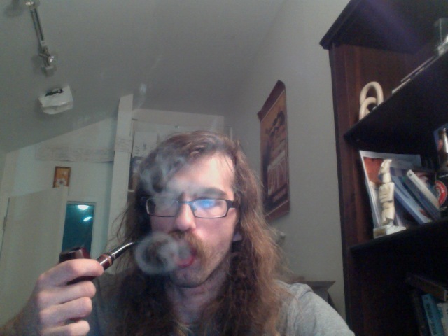 I can sometimes blow smoke rings.
