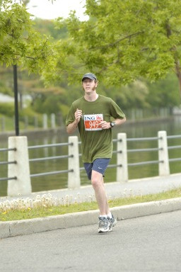 During my 2nd marathon
