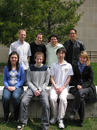 Group photo in Toronto in Spring 2009