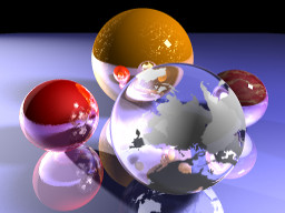 Student Ray Tracing Result