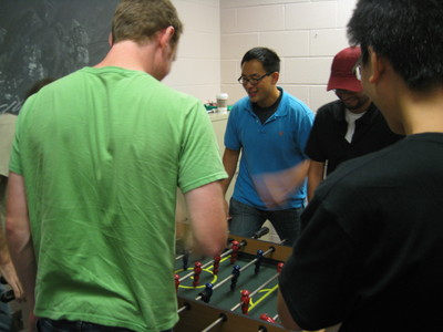 Fussball table