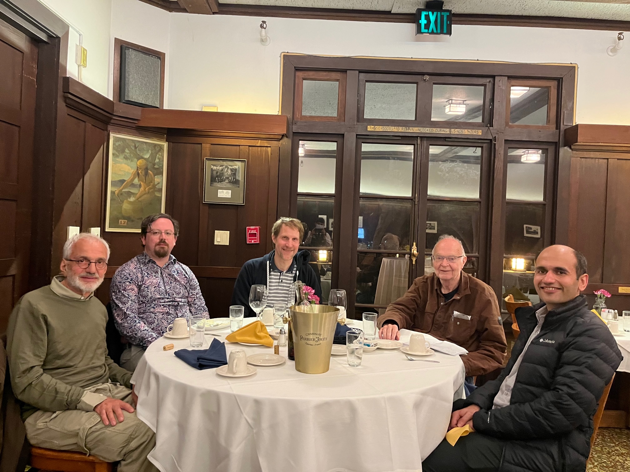 Dinner with Don Knuth