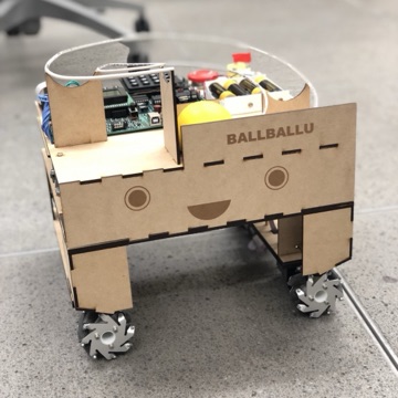 Ball Ball U autonomous ball dispensing robot
