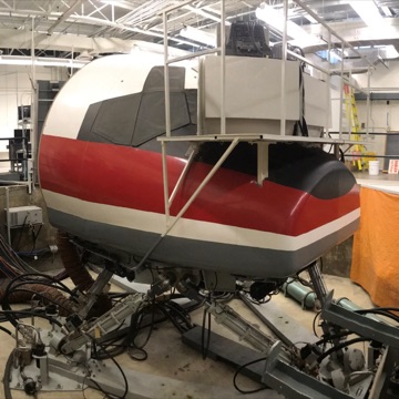 Flight simulation stall model