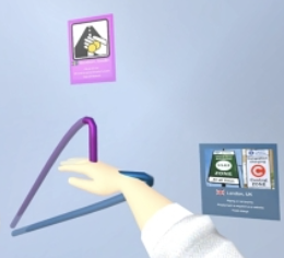 Thumbnail for 'JollyGesture: Exploring Dual-Purpose Gestures and Gesture Guidance in VR Presentations'
