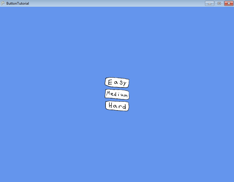 static xna buttons