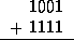 tabular15