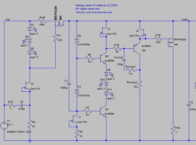 The simplistic Salas low voltage shunt regulator - Page 26 - diyAudio